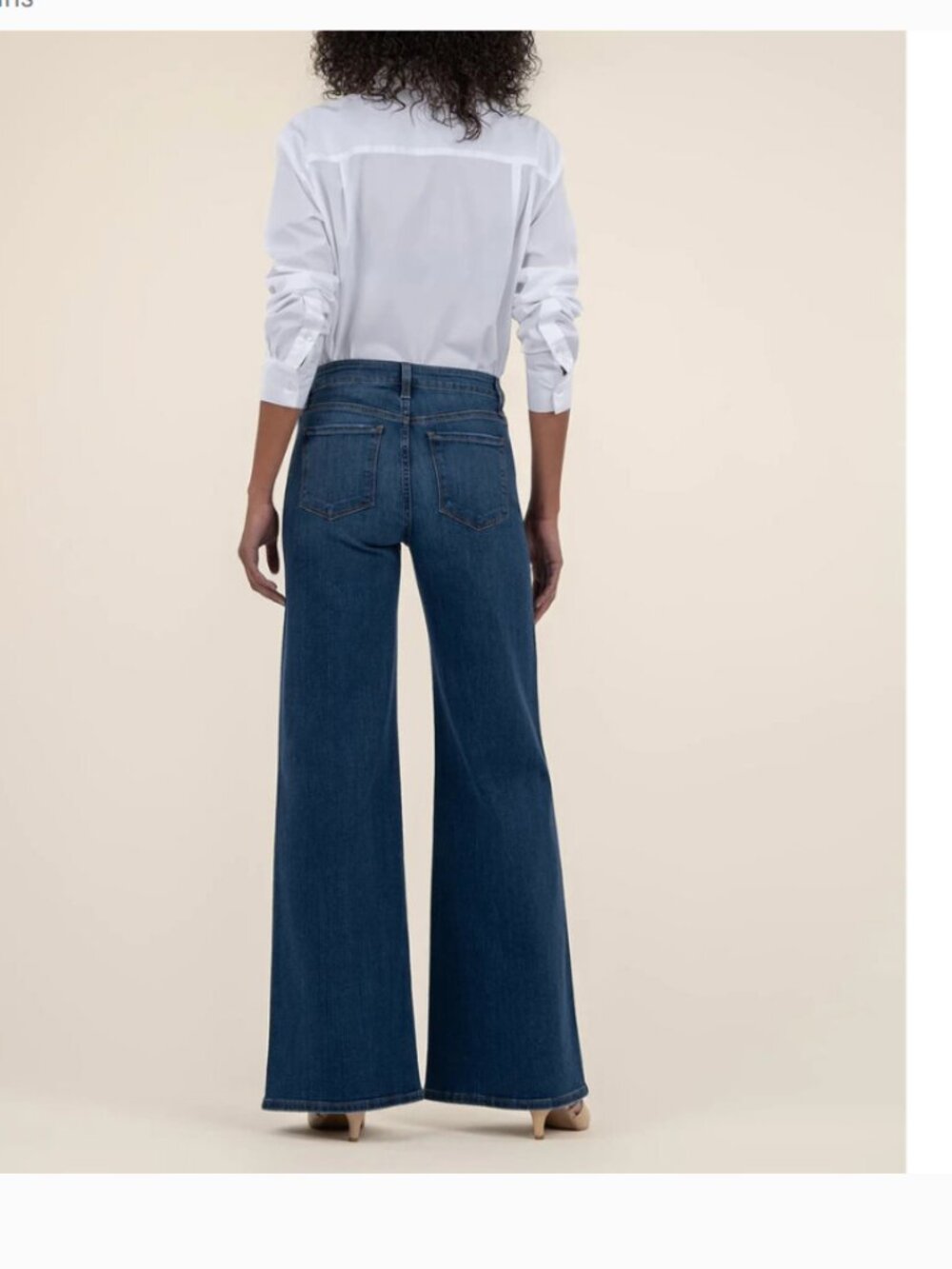Kut from the Kloth Margo Wide Leg Jean 2 - Picture 3 of 9